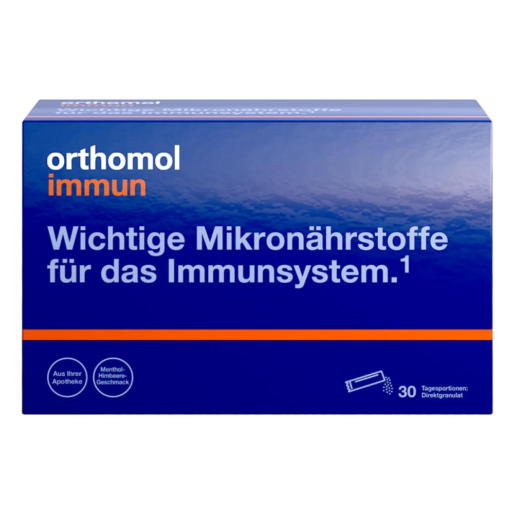 Orthomol Immun Direktgranulat Menthol-Himbeere