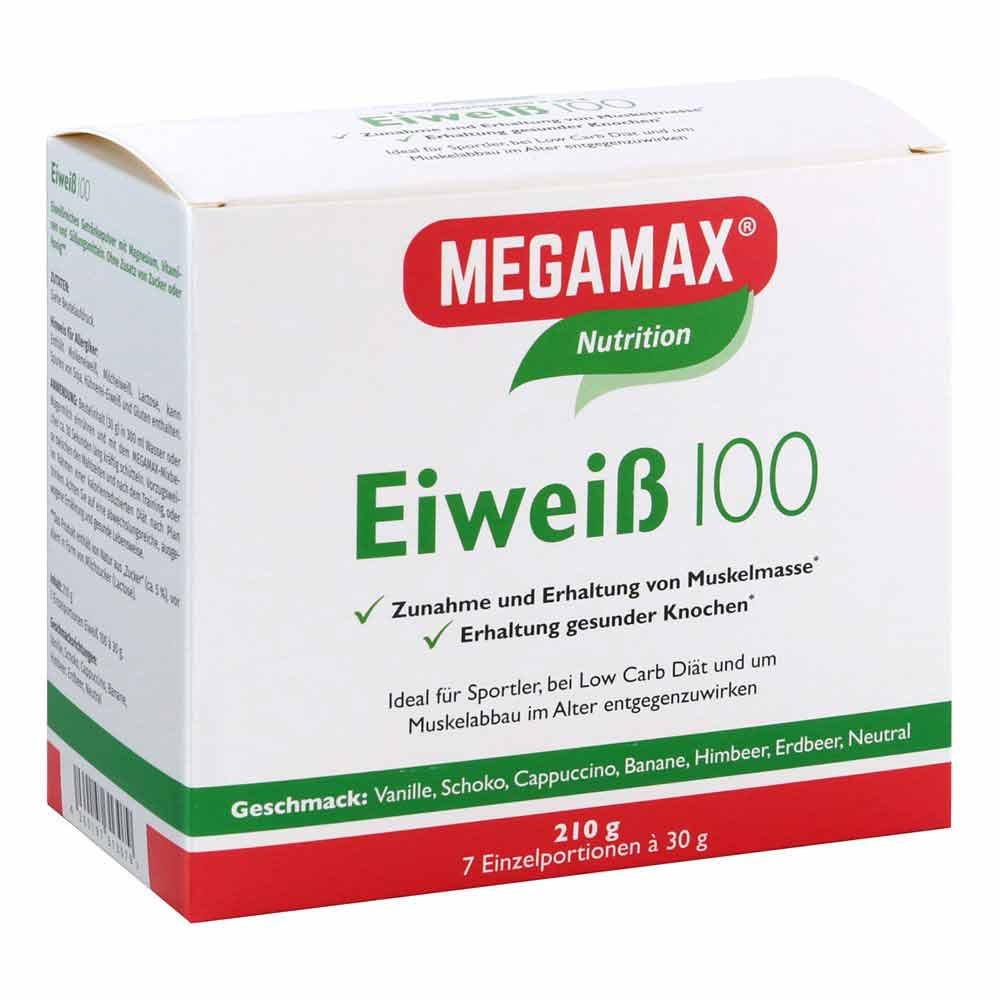 Eiweiss 100 Mix Kombi Megamax Pulver