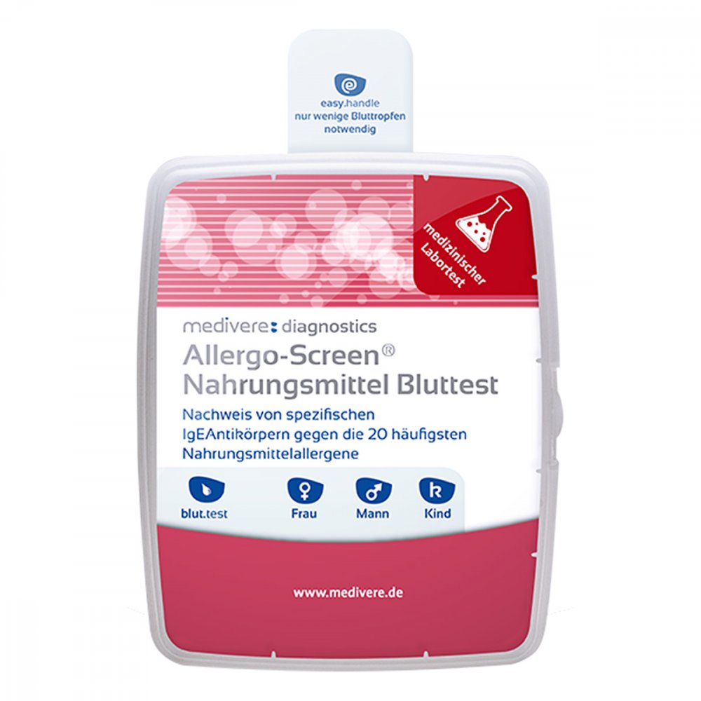 Allergo Screen Bluttest Nahrungsmittel