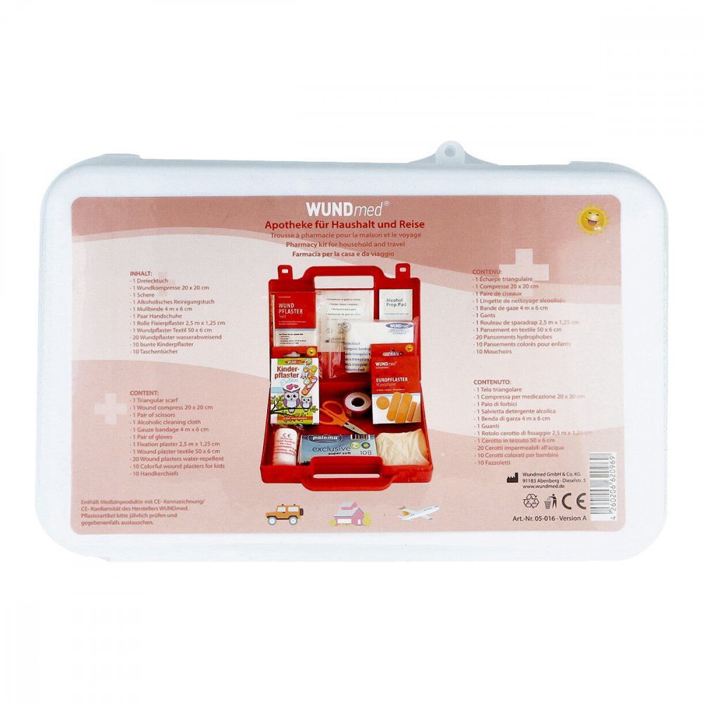 Apotheke fÃ¼r Haushalt+Reise Verbandskasten