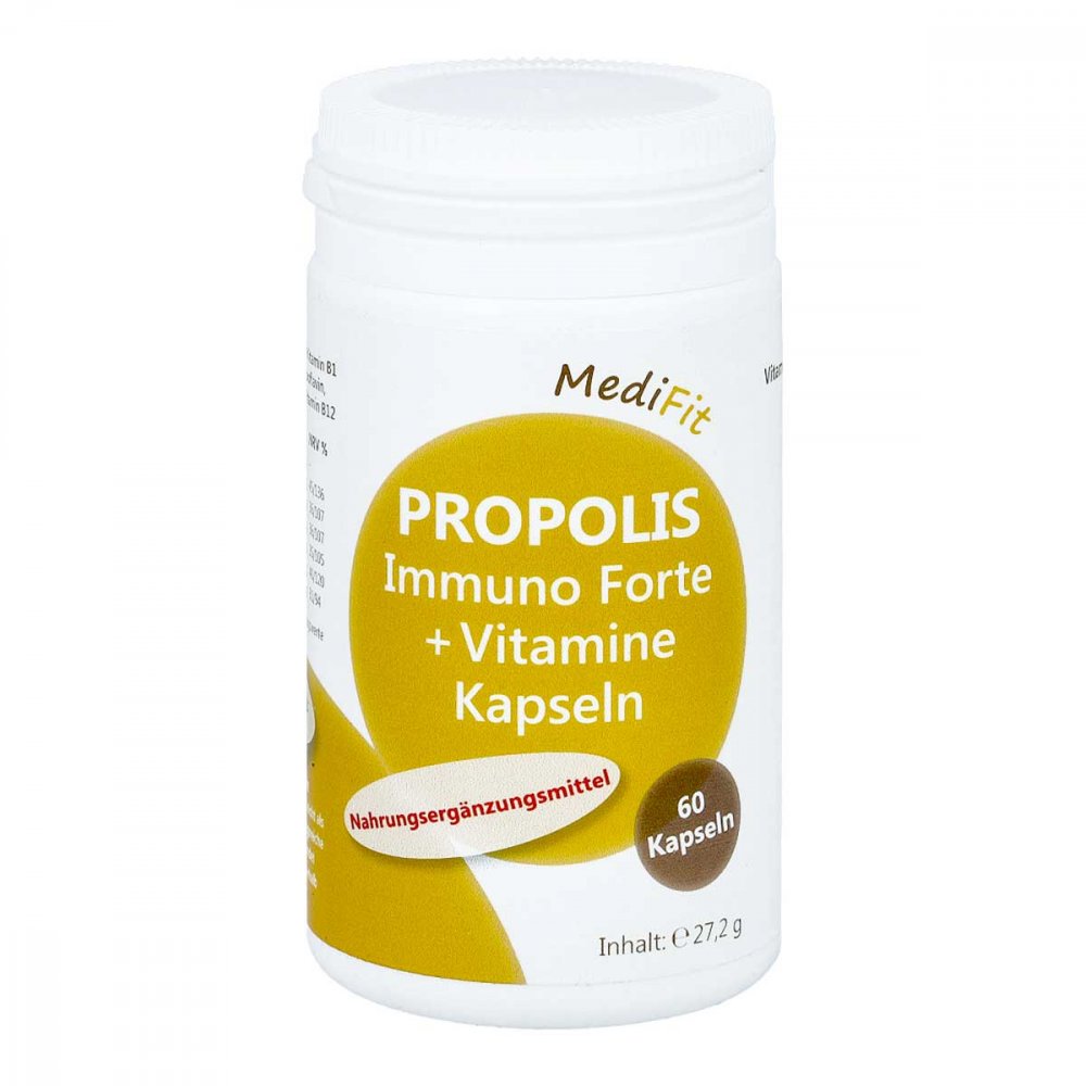 Propolis Immuno Forte + Vitamine Kapseln Medifit