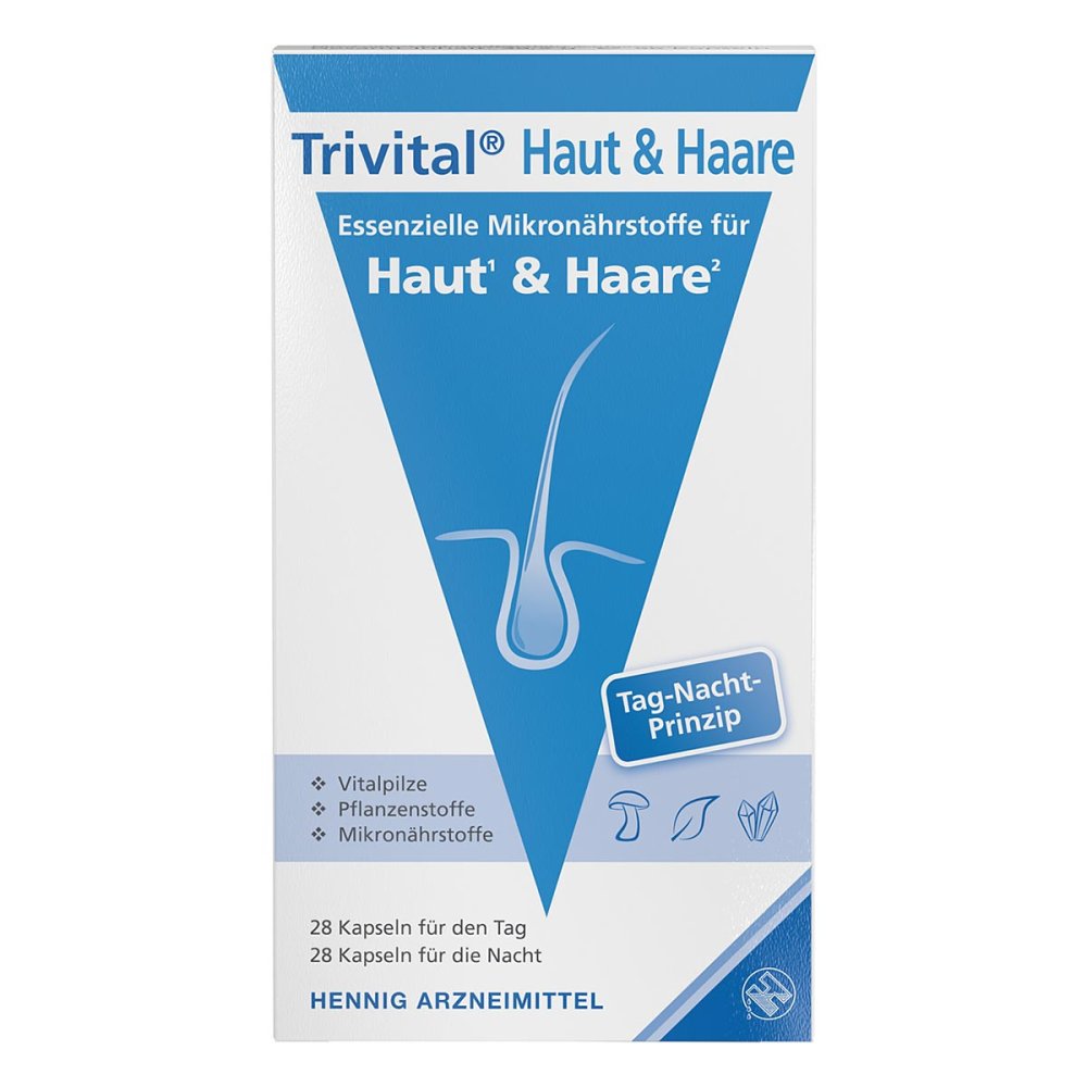 TrivitalÂ® Haut & Haare Kapseln