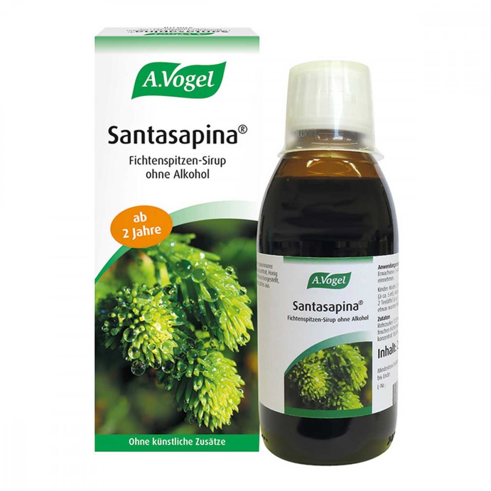 A.vogel Santasapina ohne Alkohol Rottannen-sirup