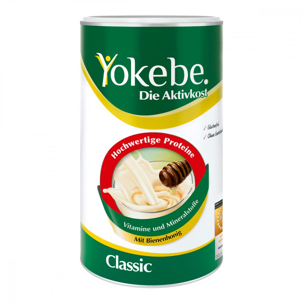 Yokebe Classic - DiÃ¤tshake zur Gewichtsabnahme - mit Protein