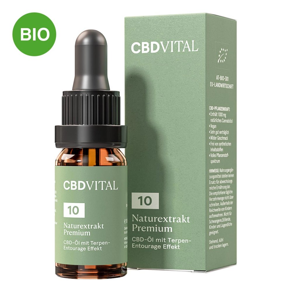CBD Ãl 10% Naturextrakt Premium CBD VITAL