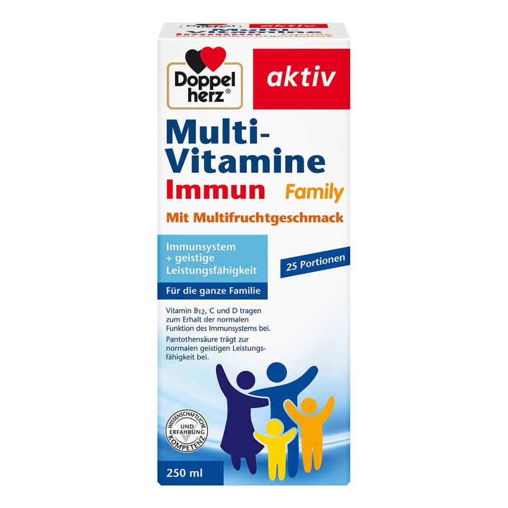 Doppelherz Multi-vitamine Immun Family FlÃ¼ssig