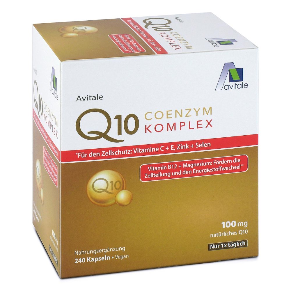Coenzym Q10 100 Mg Kapseln+Vitamine+Mineralstoffe