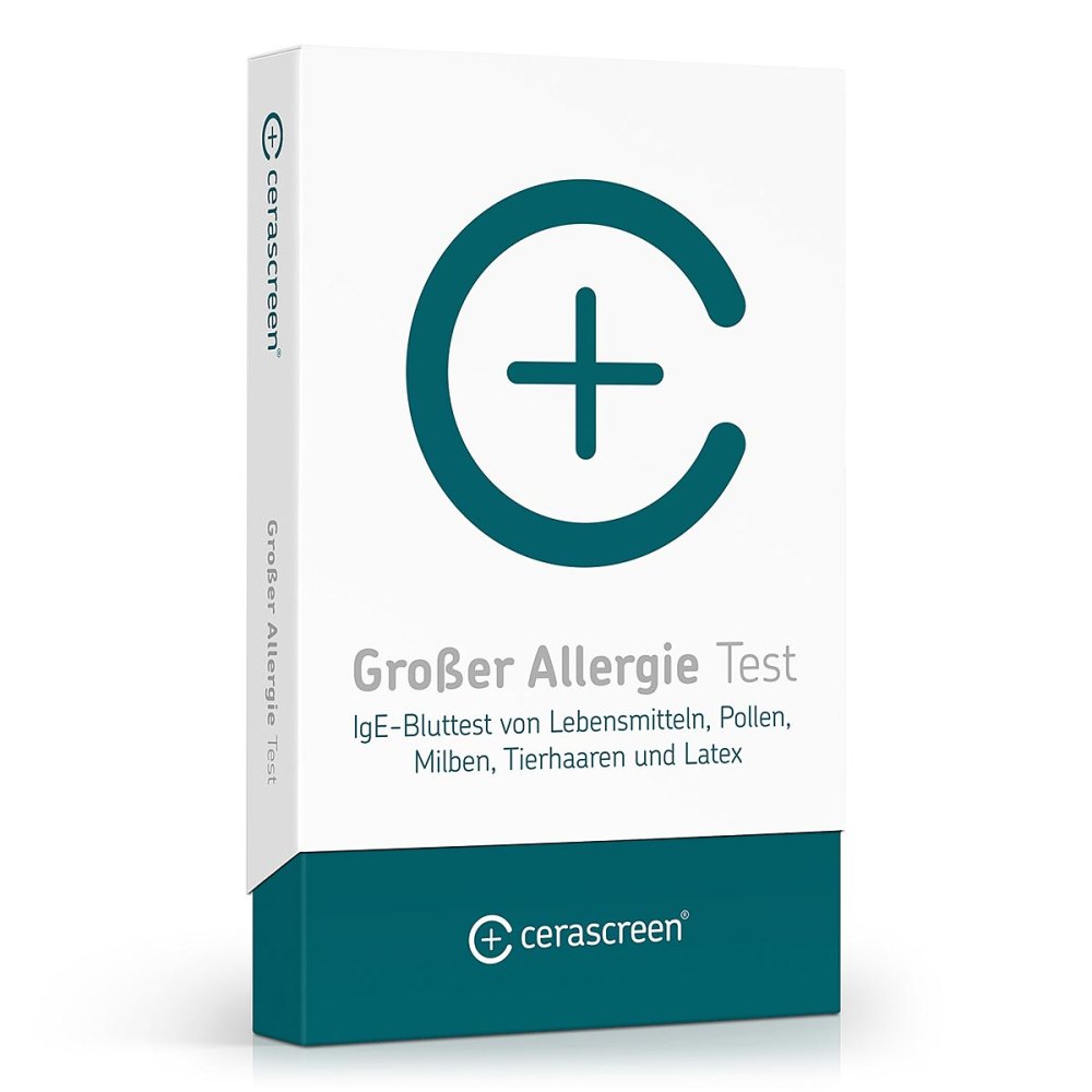 Cerascreen GroÃer Allergie-Test-Kit Blut