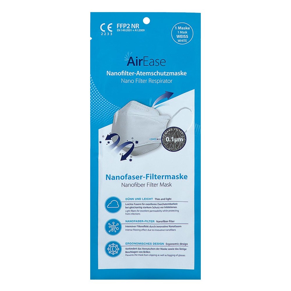 Air Ease Ffp2 Nanofilter Maske