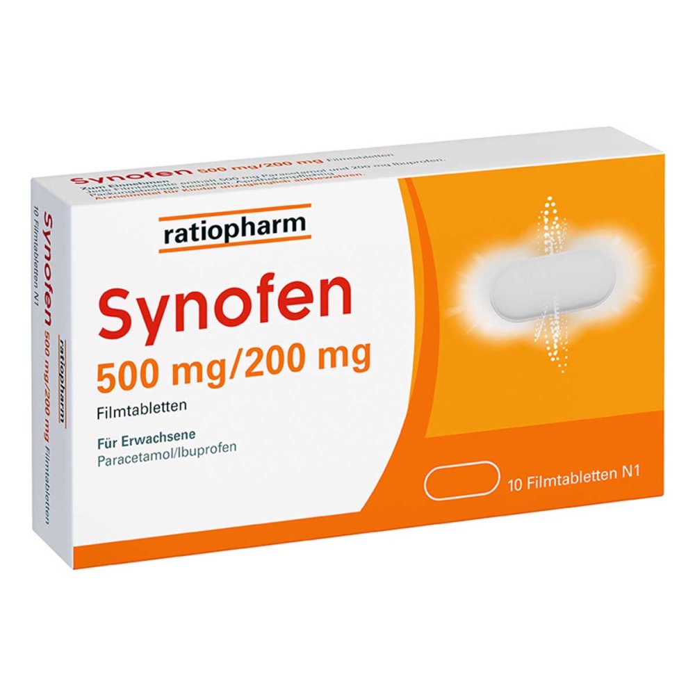 Synofen - mit Ibuprofen und Paracetamol