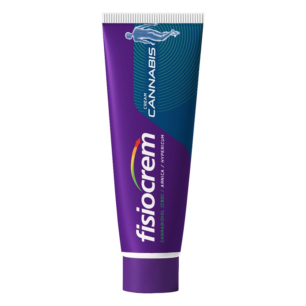 fisiocrem Cream Cannabis zur Pflege der Haut, mit Wärmeeffekt