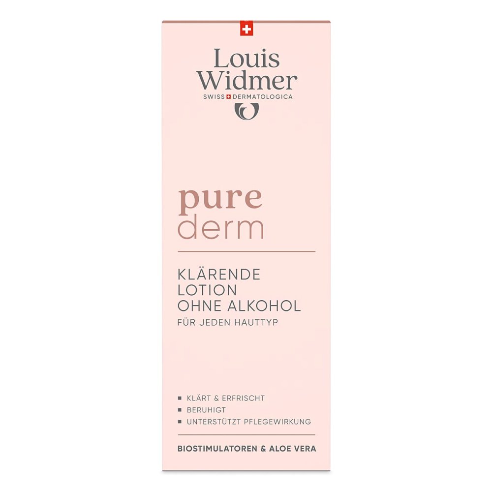 Louis Widmer purederm klÃ¤rende Lotion ohne Alkohol