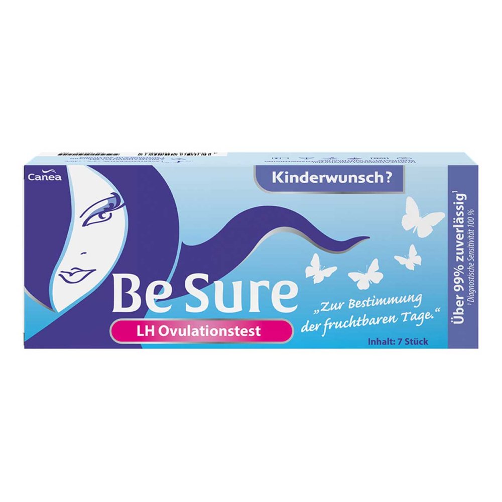 Be Sure Ovulationstest bei Kinderwunsch