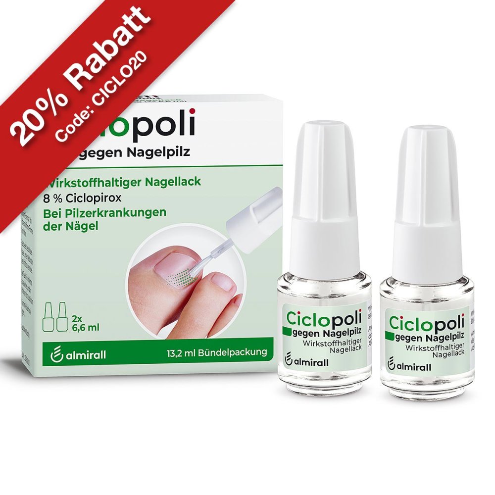 Ciclopoli gegen Nagelpilz Doppelpack