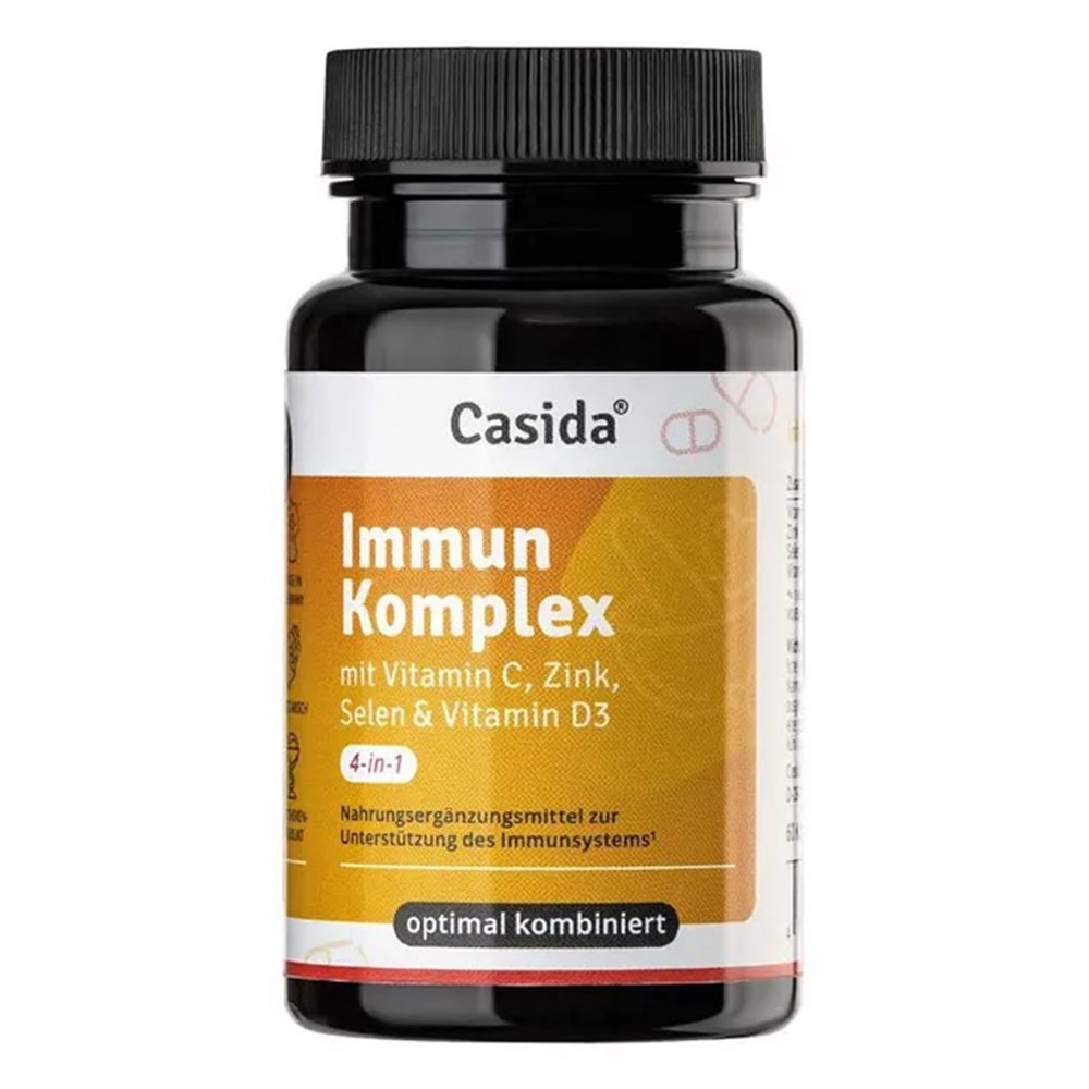Immun Komplex Vitamin C+Zink+Selen+Vitamin D3 Kapseln