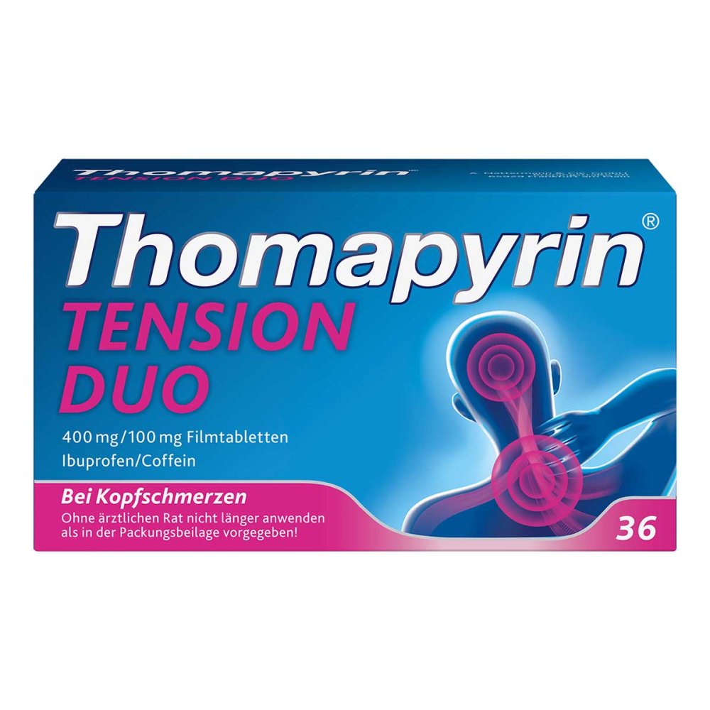 Thomapyrin TENSION DUO Kopfschmerztabletten