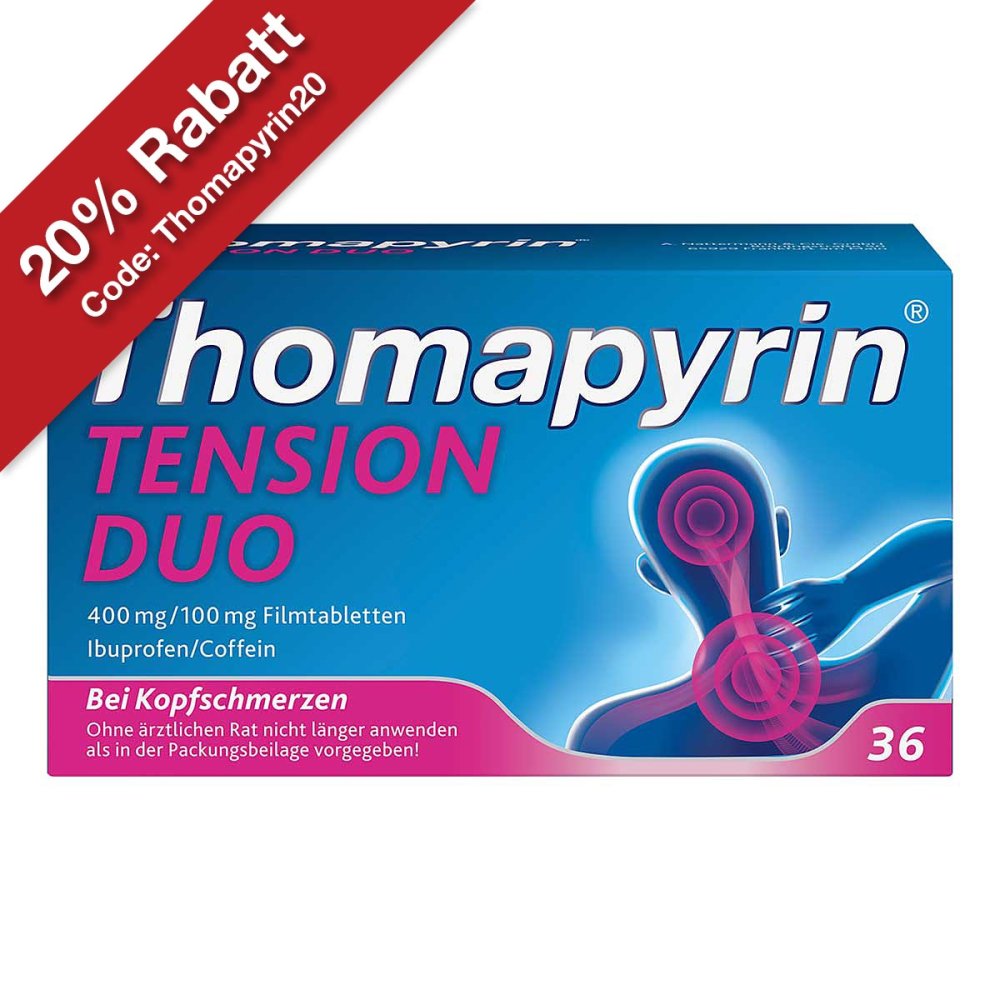 Thomapyrin TENSION DUO Kopfschmerztabletten