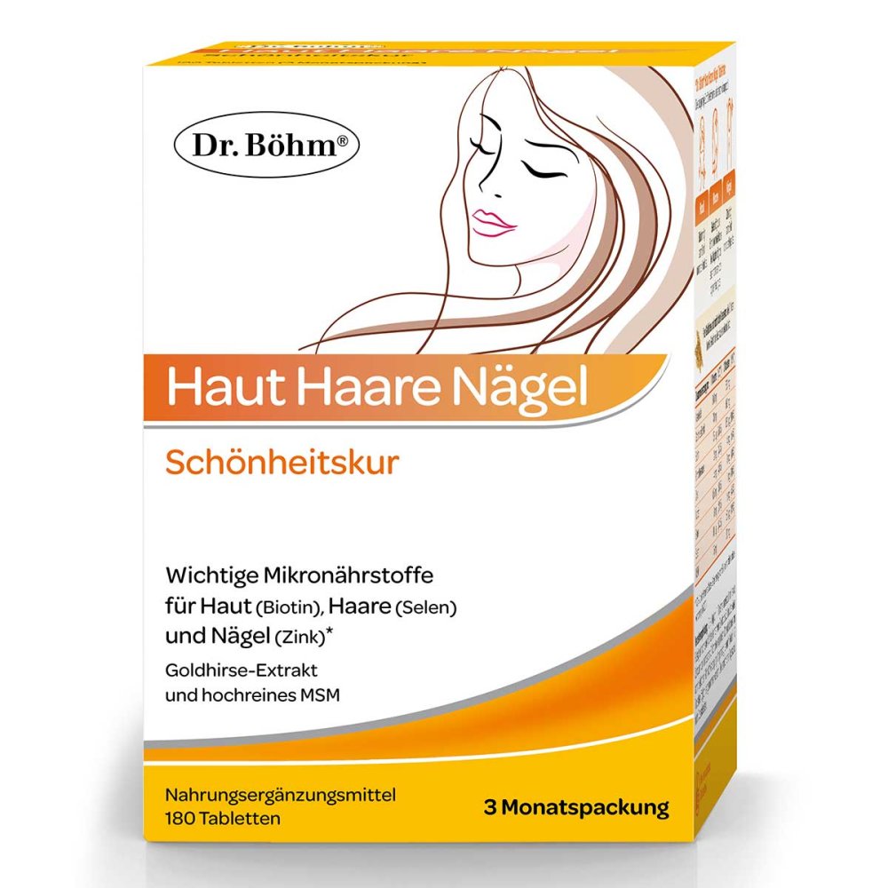Dr.bÃ¶hm Haut Haare NÃ¤gel SchÃ¶nheitskur Tabletten