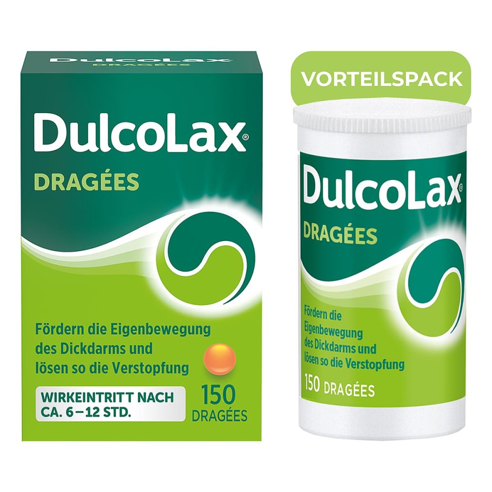 Dulcolax Dragees - Abführmittel bei Verstopfung mit Bisacodyl