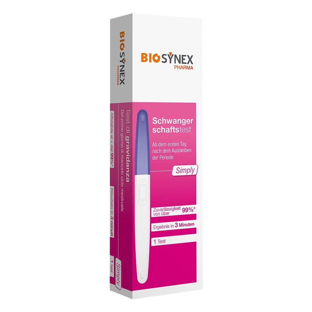 Biosynex Schwangerschaftstest Simply Urin