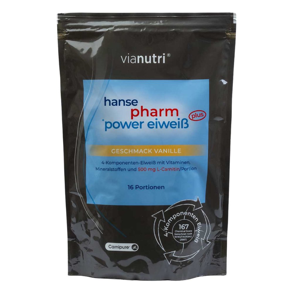 Power Eiweiss Plus Protein Shake Pulver Vanille