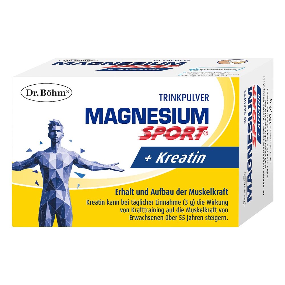 Dr. Böhm Magnesium Sport + Kreatin Granulat