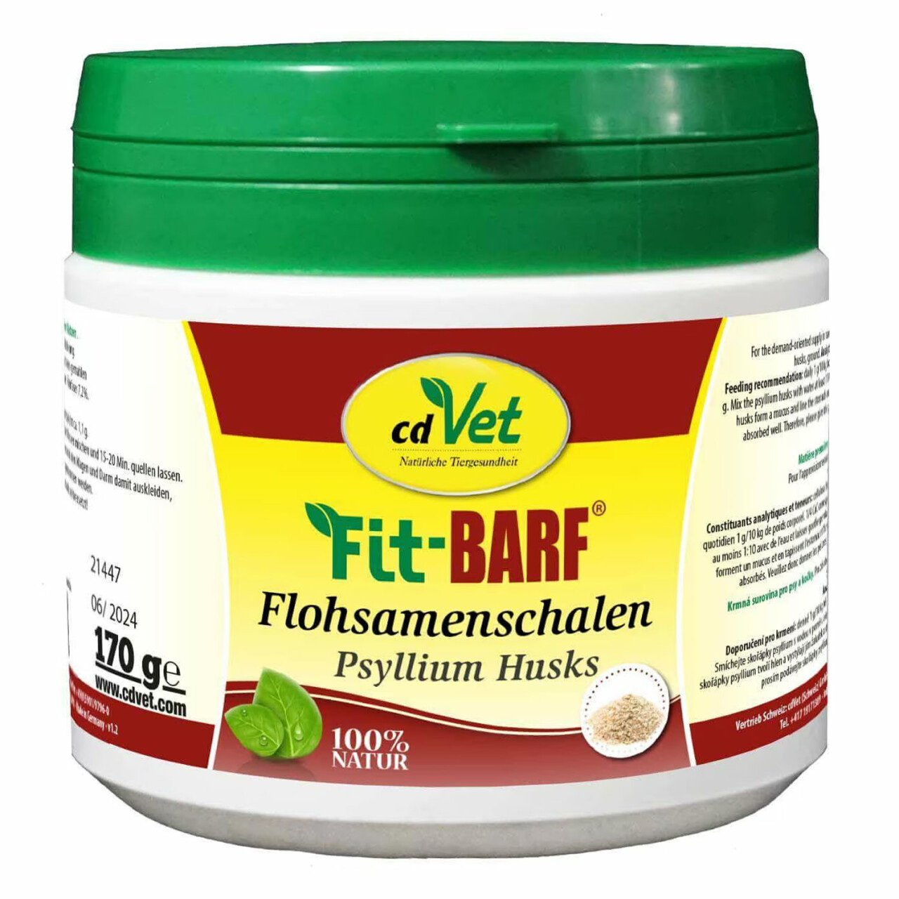 170 g Fit-BARF Flohsamenschalen