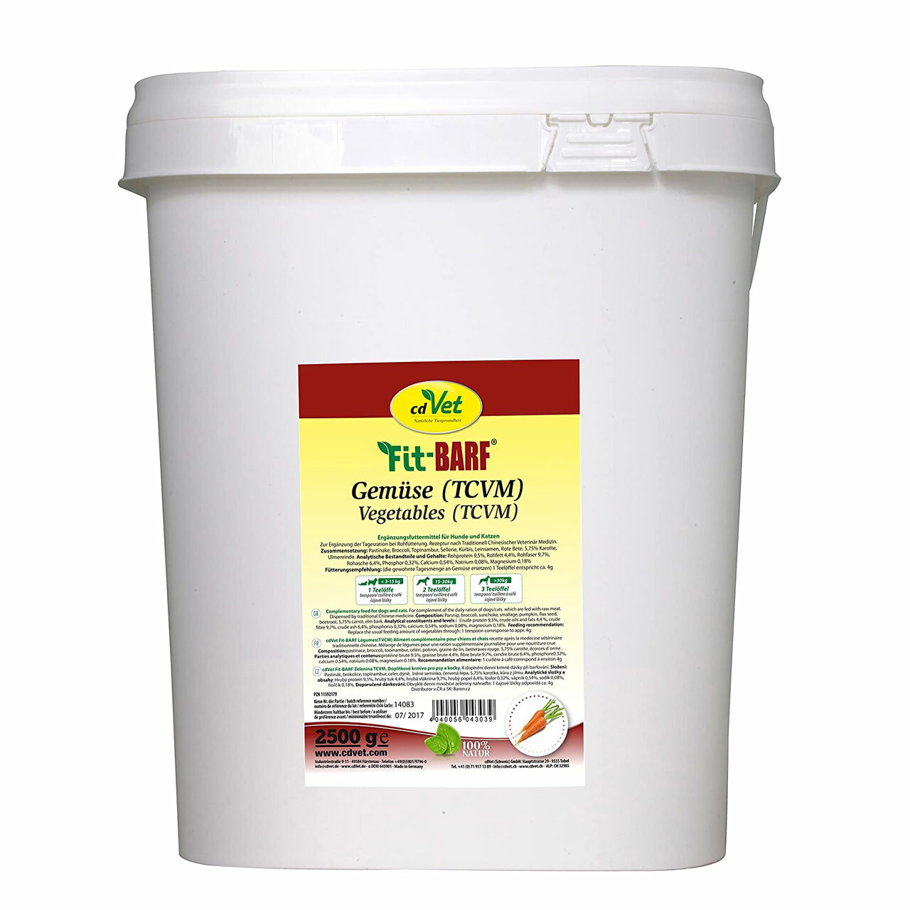 2,5 kg Fit-Barf Gemüse (TCVM)