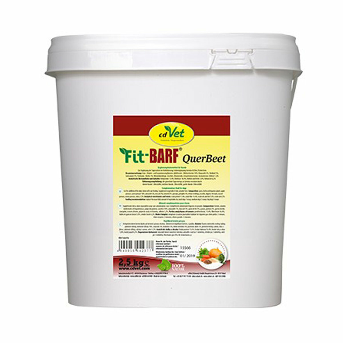 2,5 kg Fit-BARF Querbeet