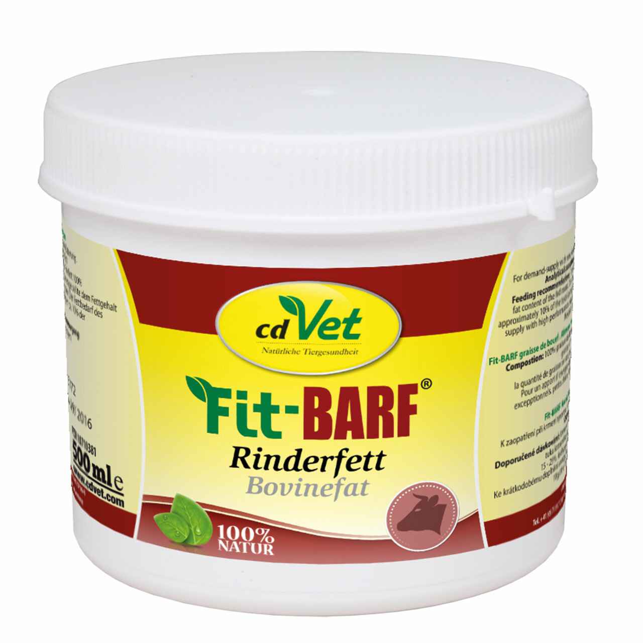 500 ml Fit-BARF Rinderfett
