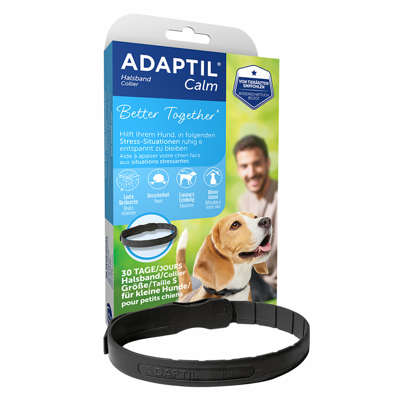 Adaptil Calm Halsband für Kleine Hunde (S) 30 Tage