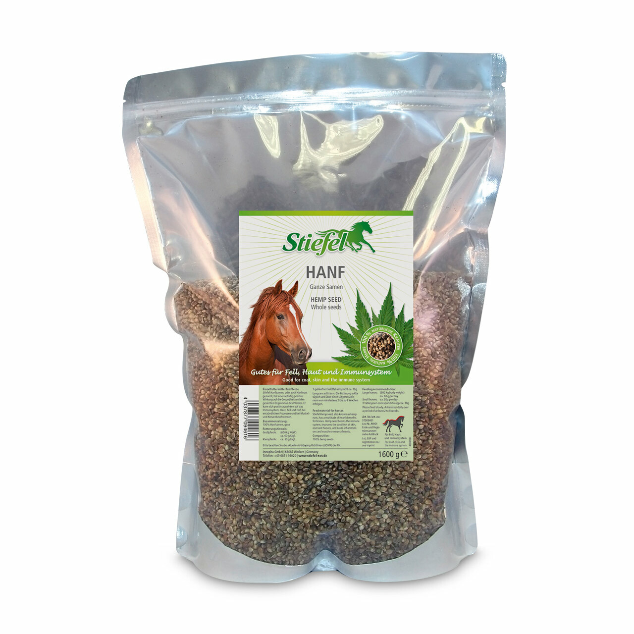 1,6 kg Stiefel Hanfsamen