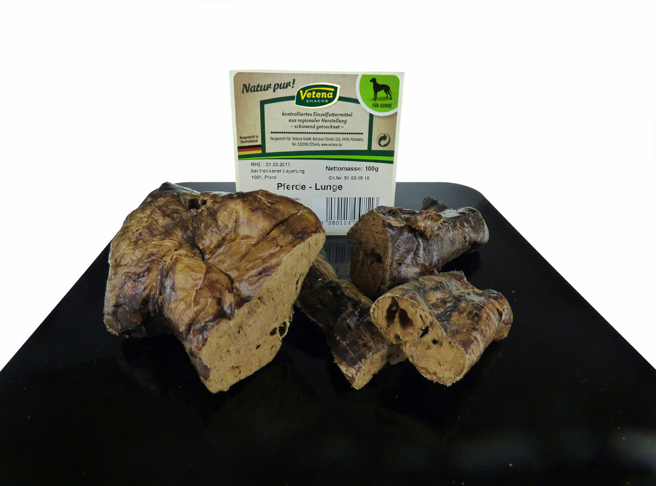100 g Vetena Snacks Pferde-Lunge