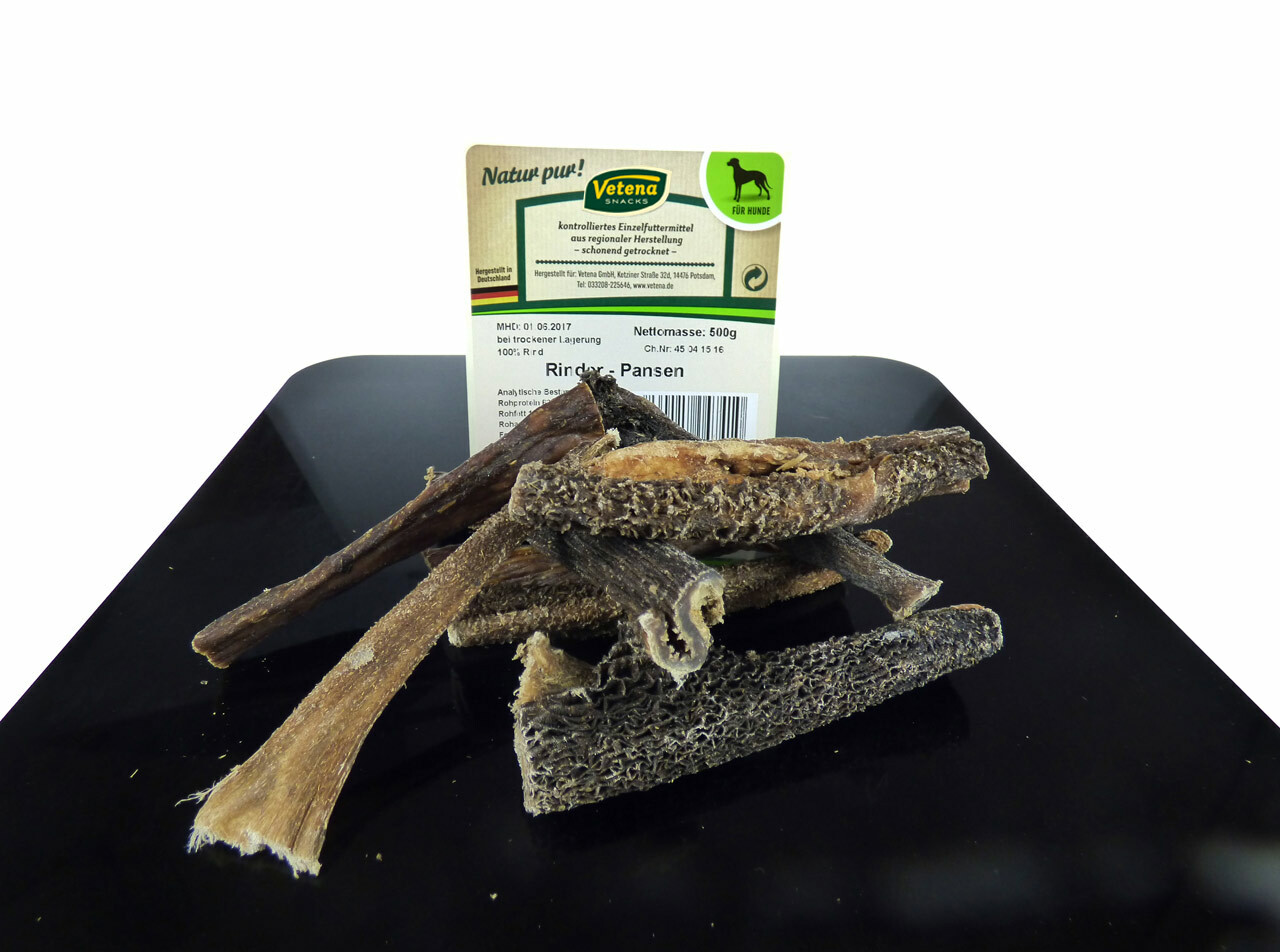 500 g Vetena Snacks Rinder-Pansen