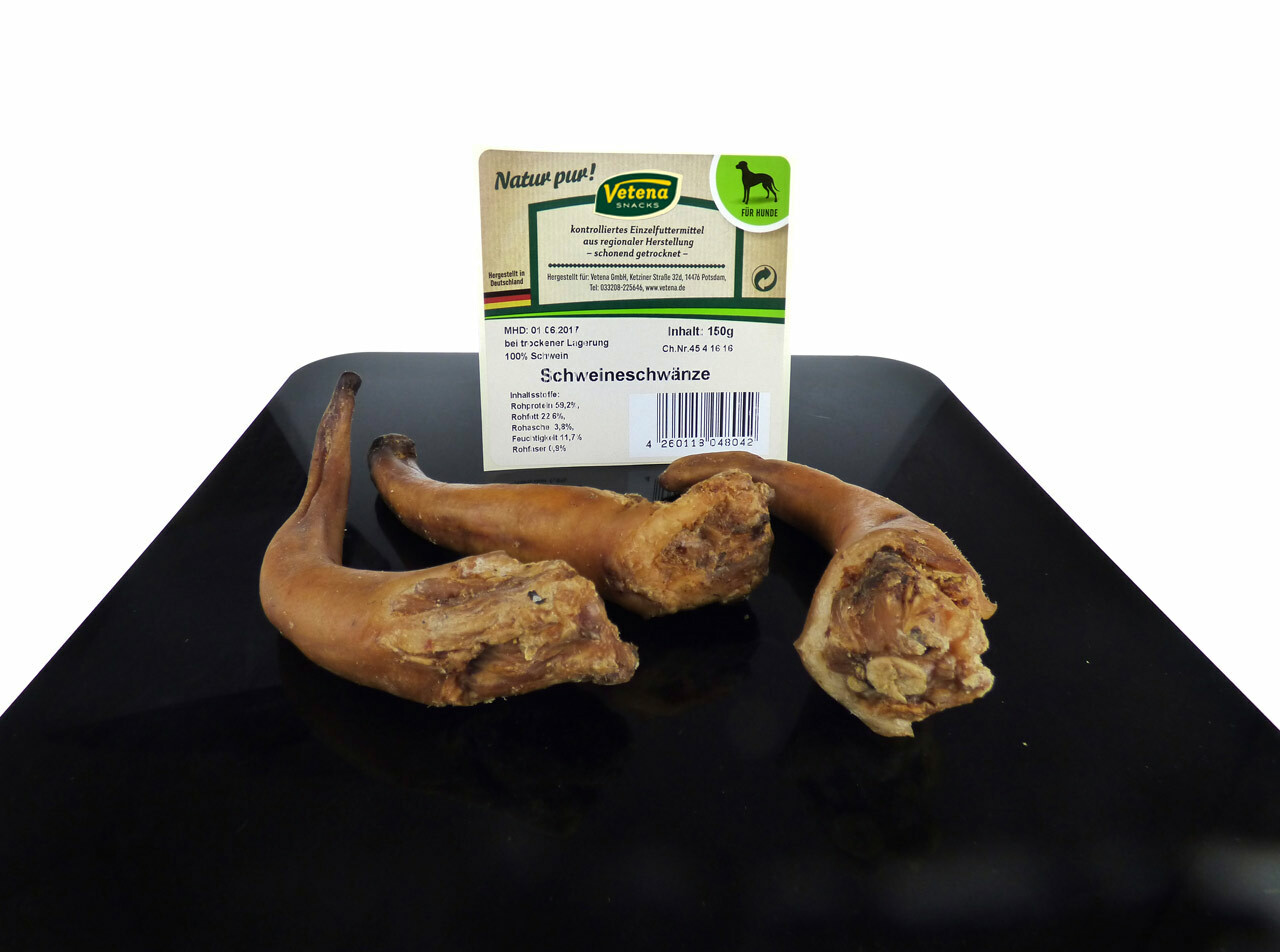 150 g Vetena Snacks Schweineschwänze