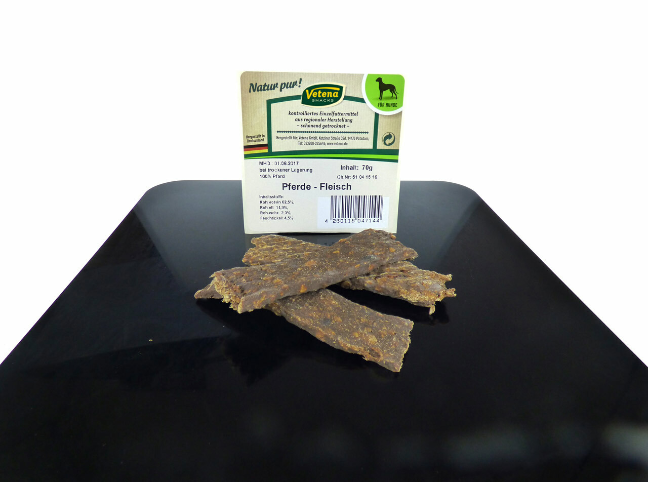 70 g Vetena Snacks Pferde-Fleisch