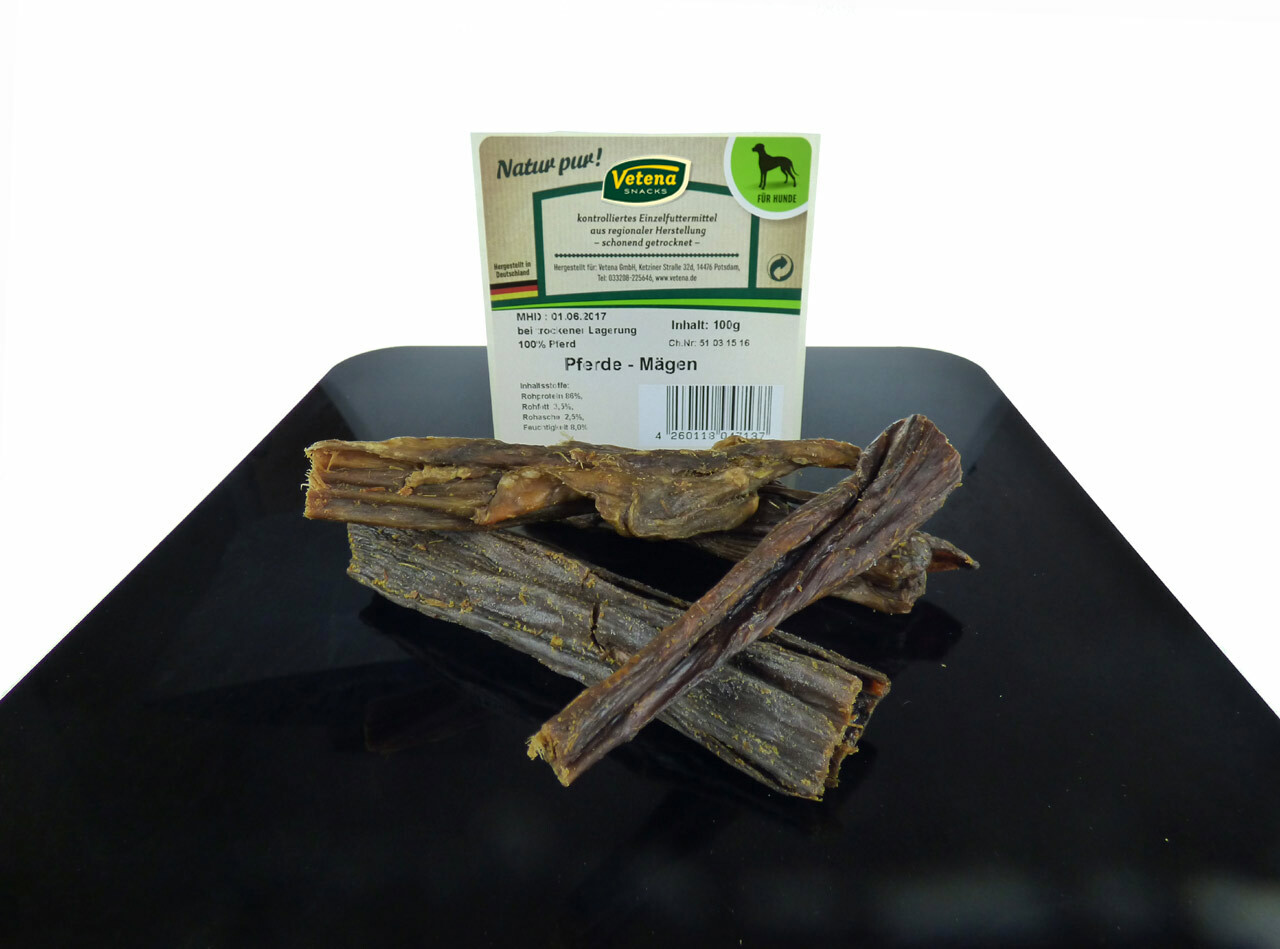 100 g Vetena Snacks Pferde-Mägen
