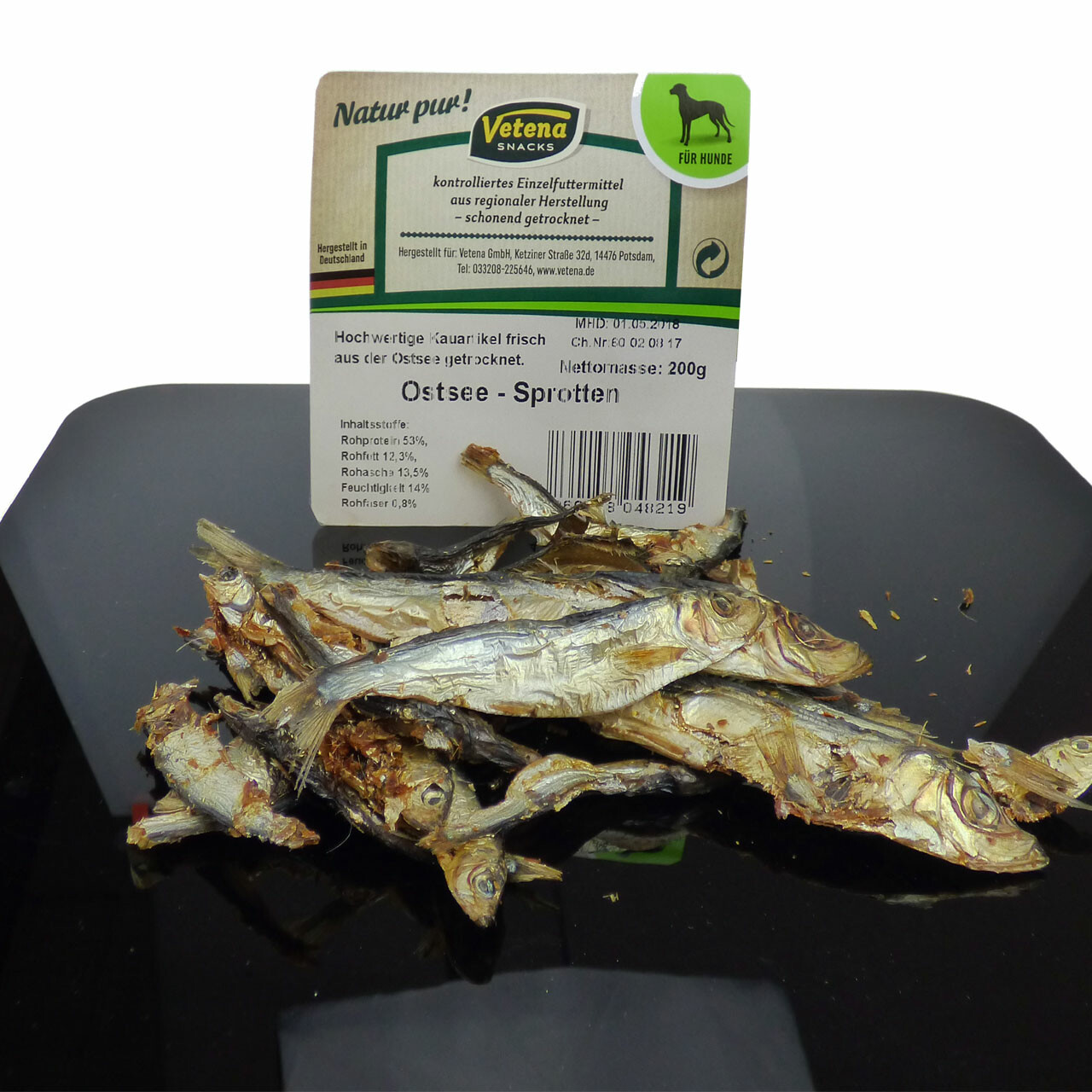 200 g Vetena Snacks Ostsee - Sprotten