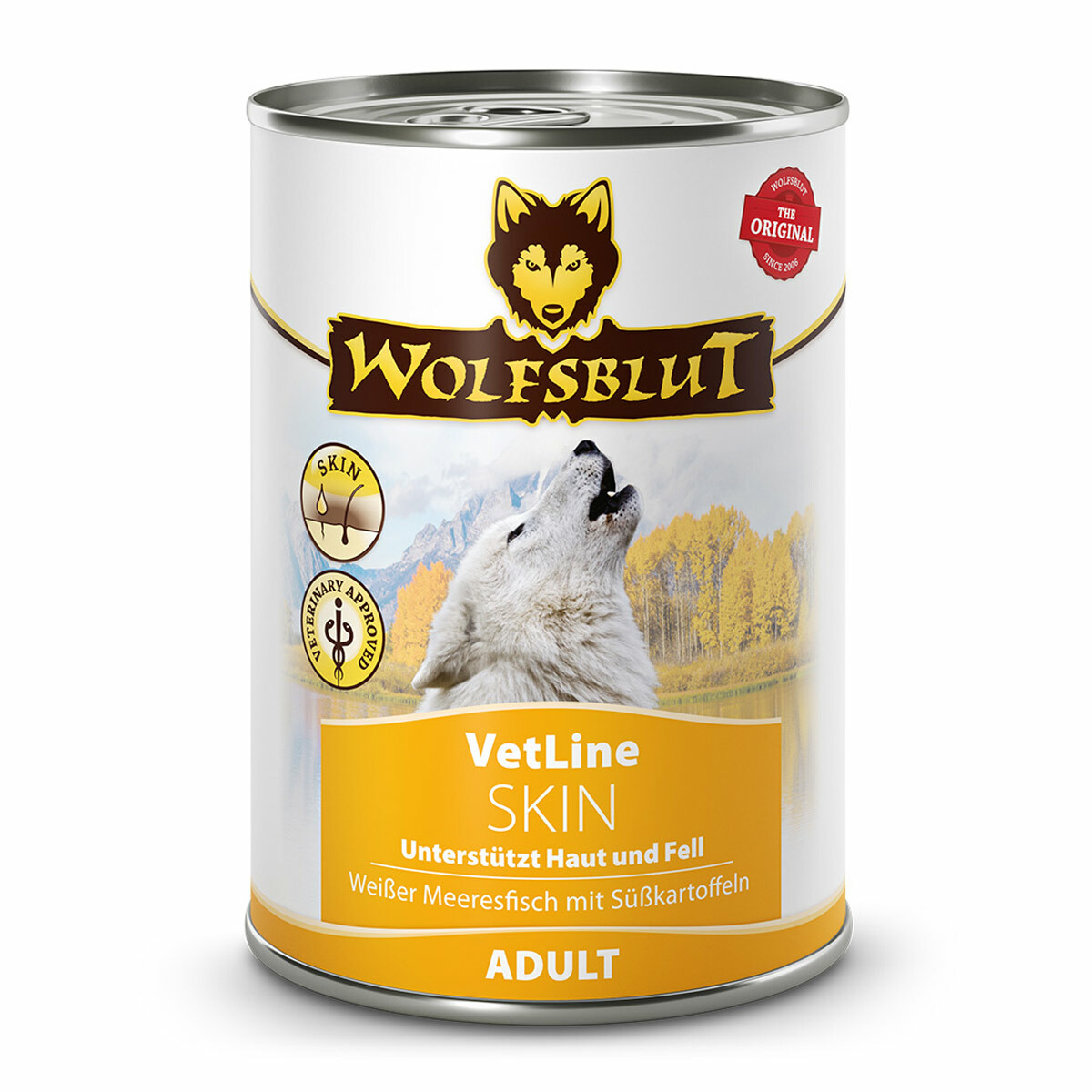 6x395 g Wolfsblut VetLine Skin & Coat