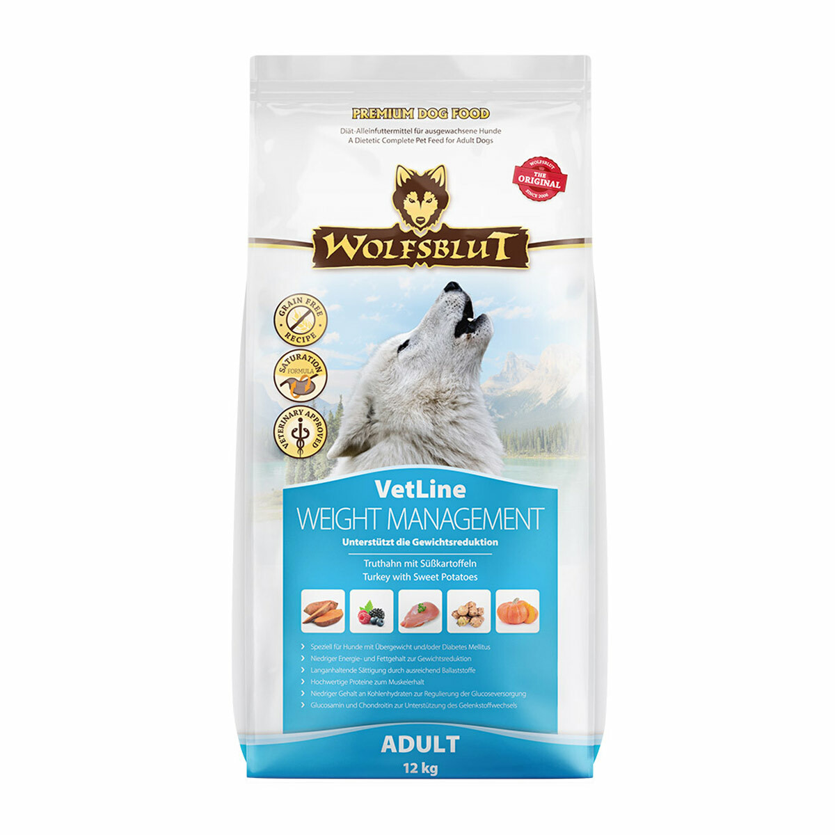 12 kg Wolfsblut VetLine Weight Management