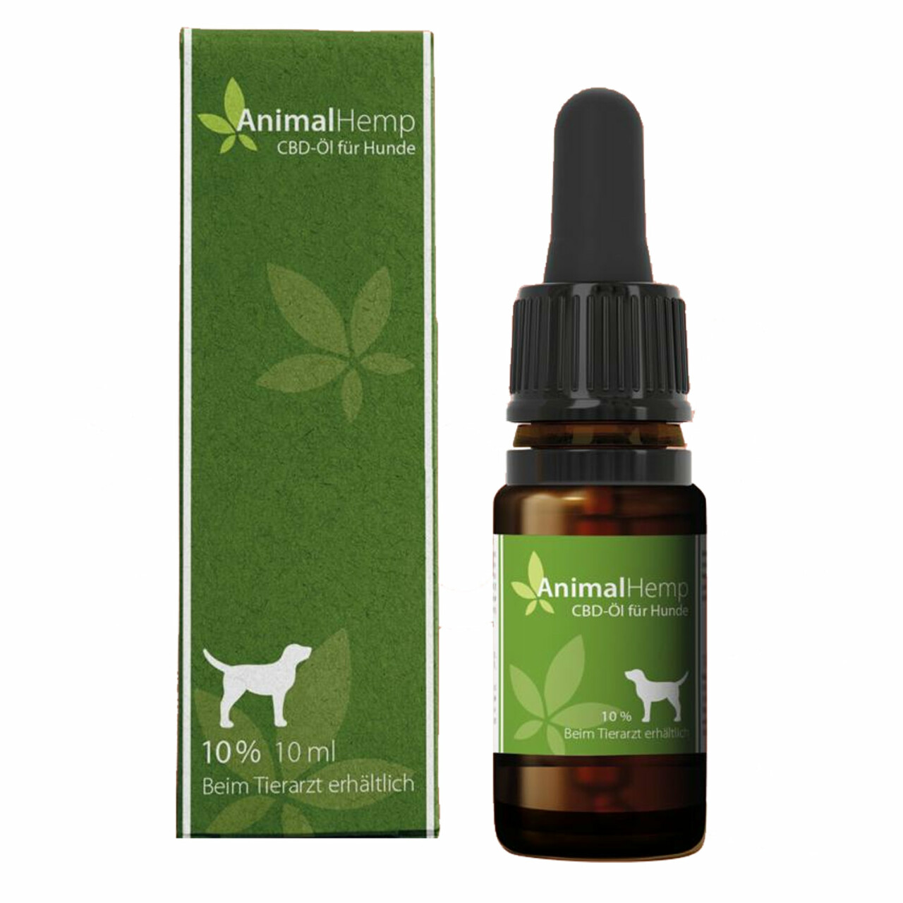 10 ml AnimalHemp CBD-Pflegeöl 10% für Hunde