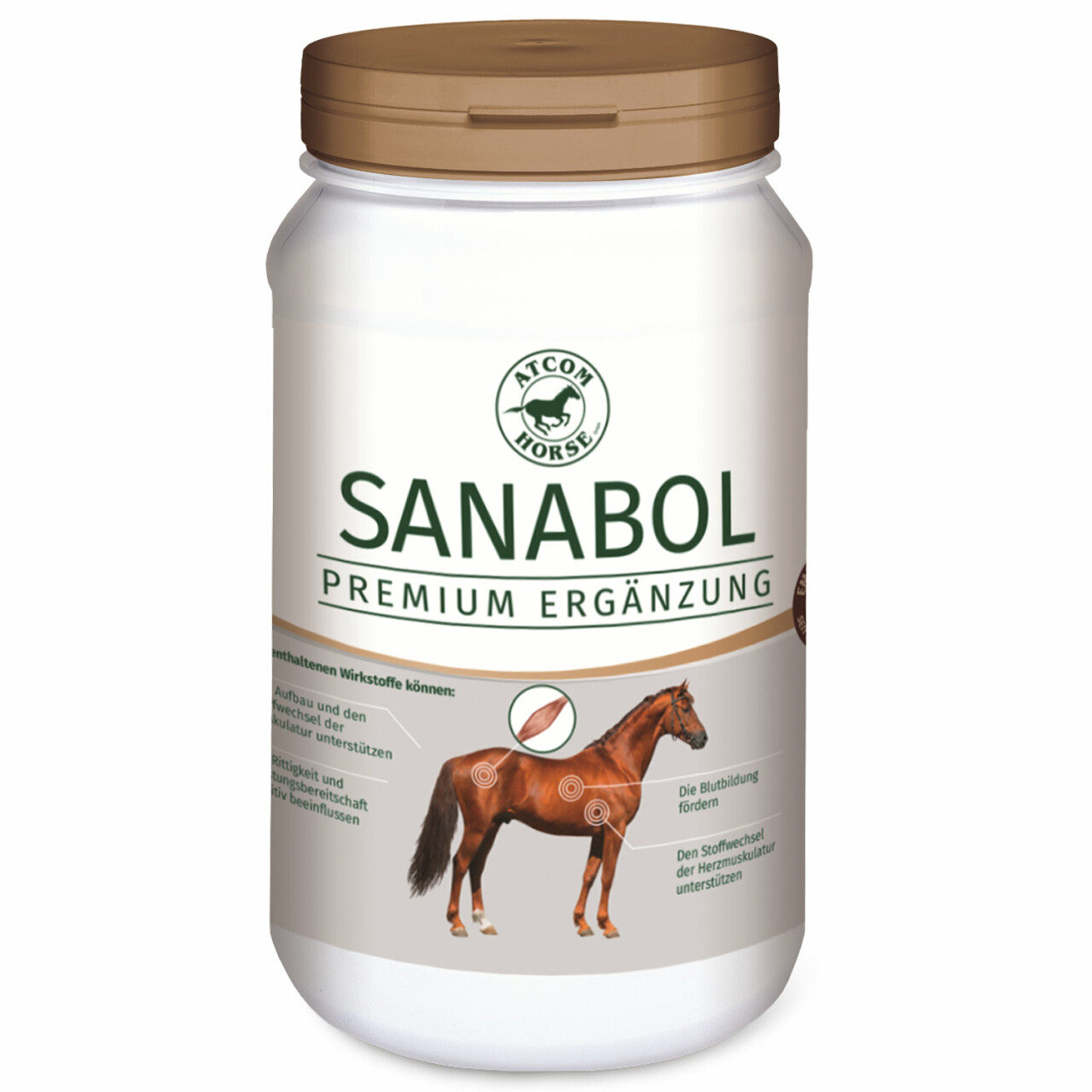 3 kg ATCOM SANABOL für Pferde