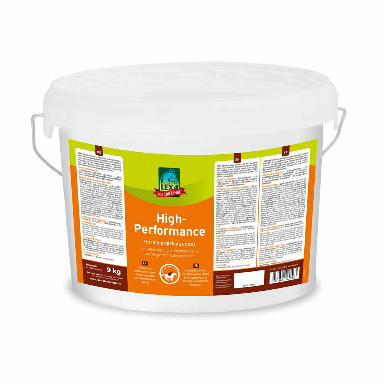 9 kg LEXA High-Performance für Pferde