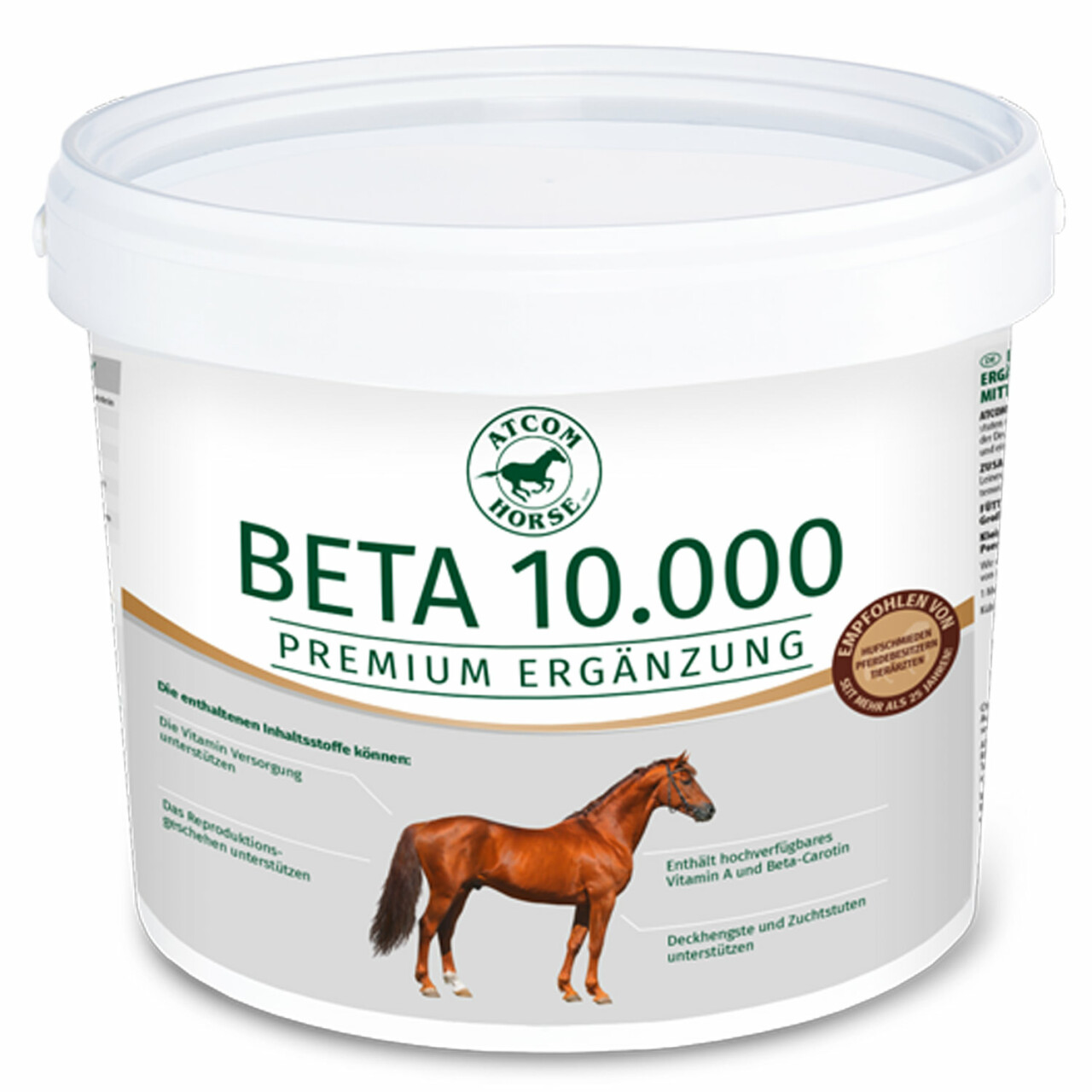 3 kg ATCOM BETA 10.000 für Pferde