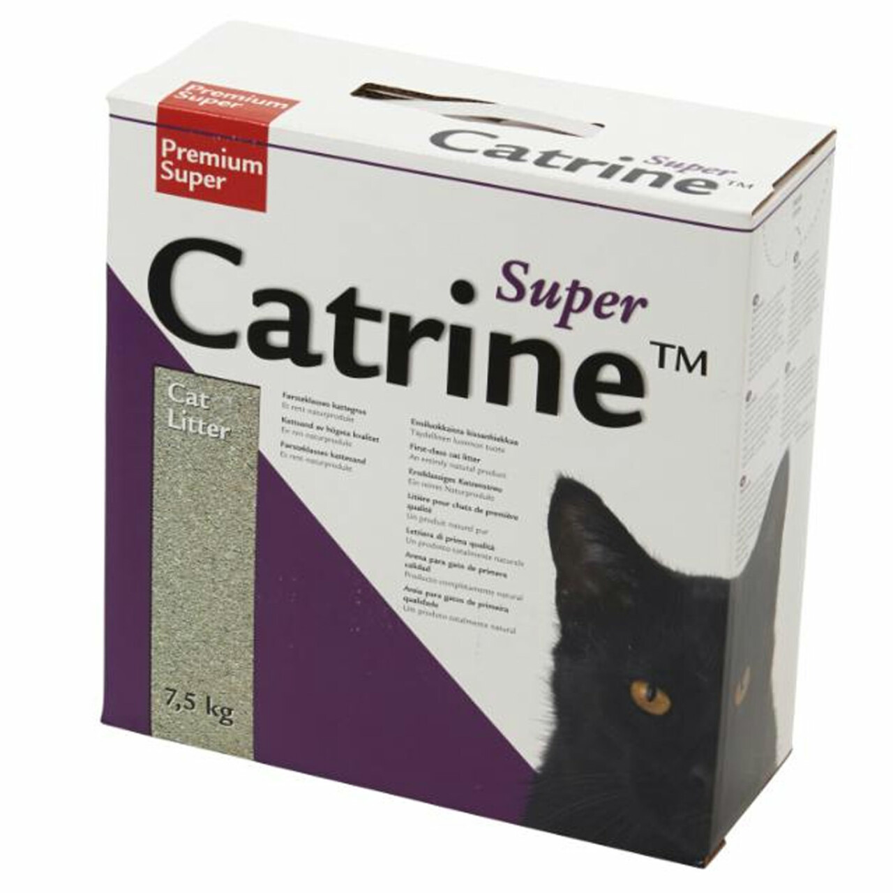 7,5 kg Catrine Premium Katzenstreu Super