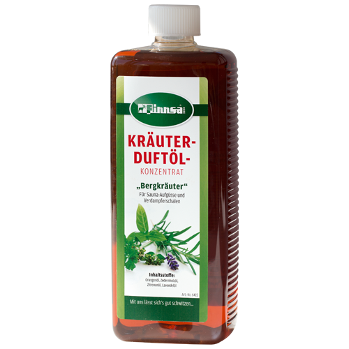 Finnsa Sauna Kräuter Duftölkonzentrat - Bergkräuter 1L
