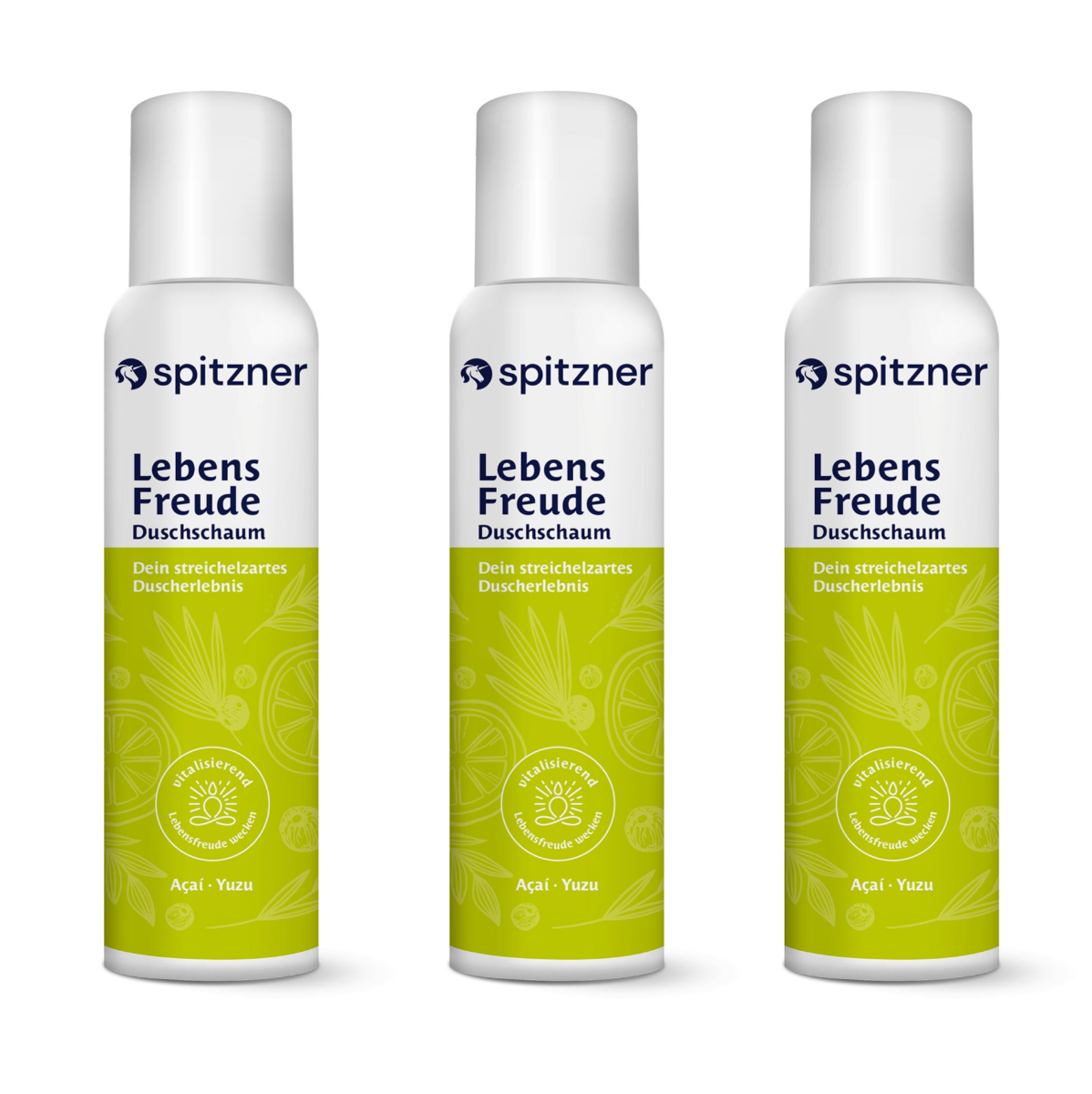 Spitzner Duschschaum - Lebensfreude Set (3 x 150 ml)
