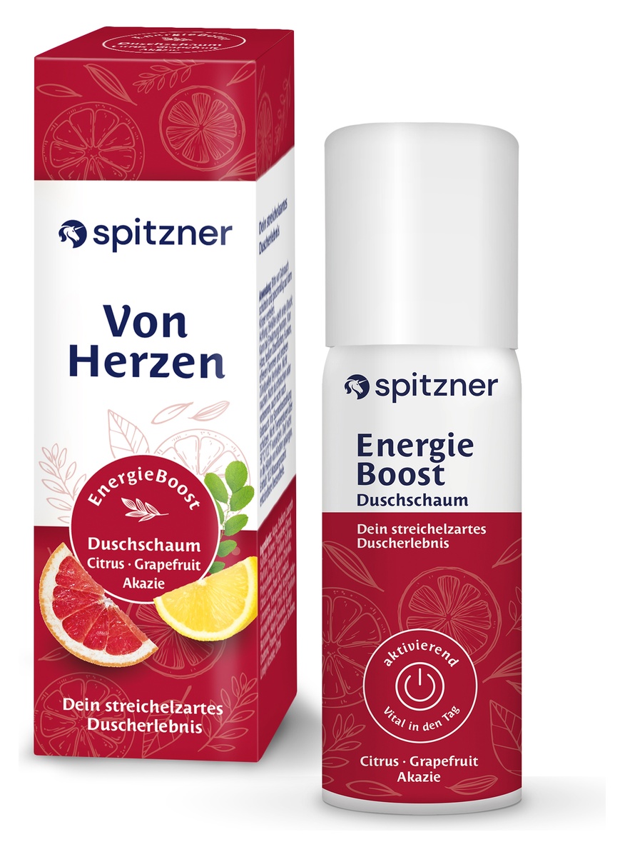 Spitzner Duschschaum Geschenkverpackung - EnergieBoost 50 ml