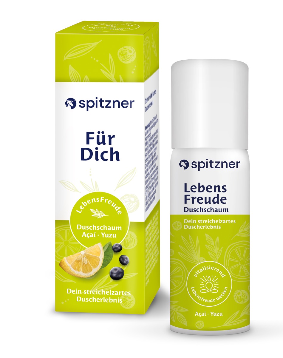 Spitzner Duschschaum Geschenkverpackung - LebensFreude 50 ml