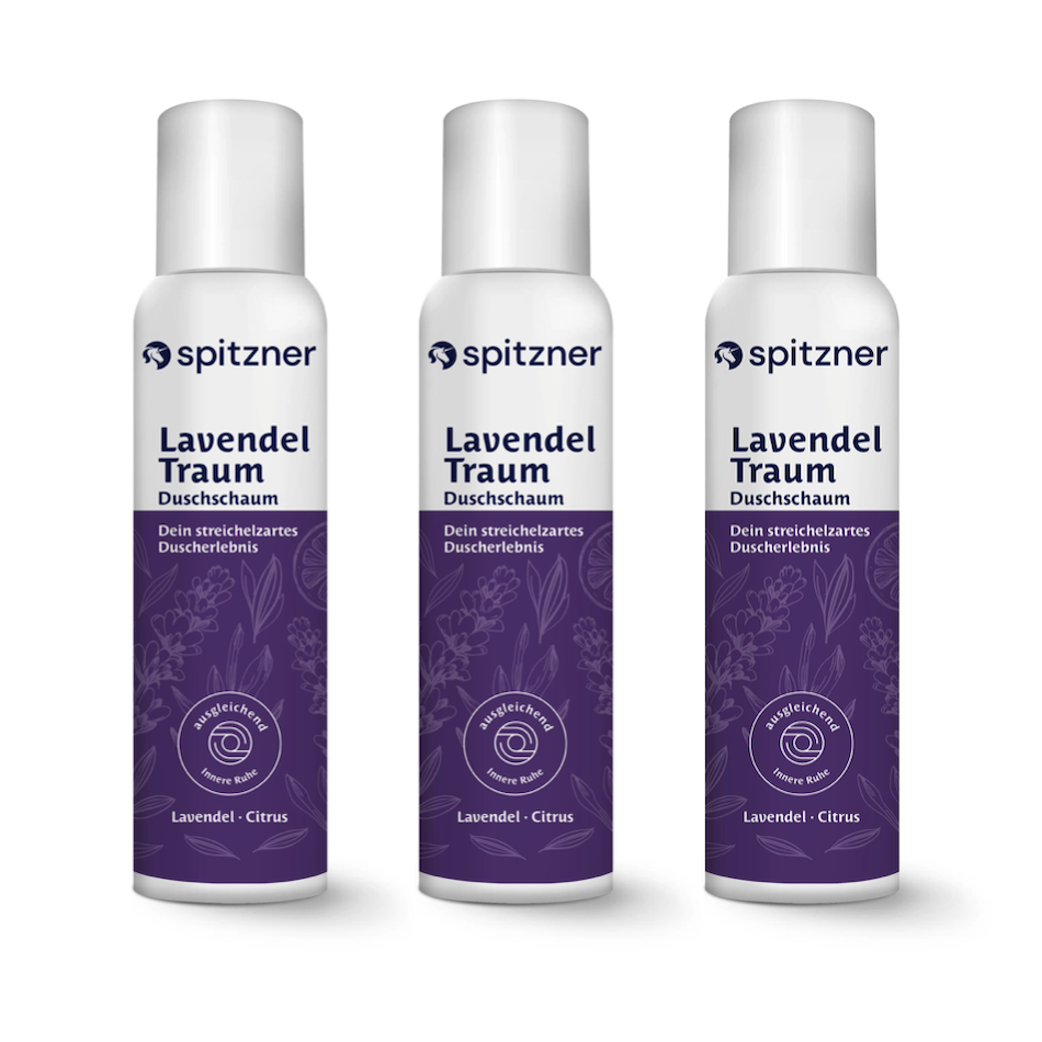 Spitzner Duschschaum - LavendelTraum  Set (3 x 150 ml)